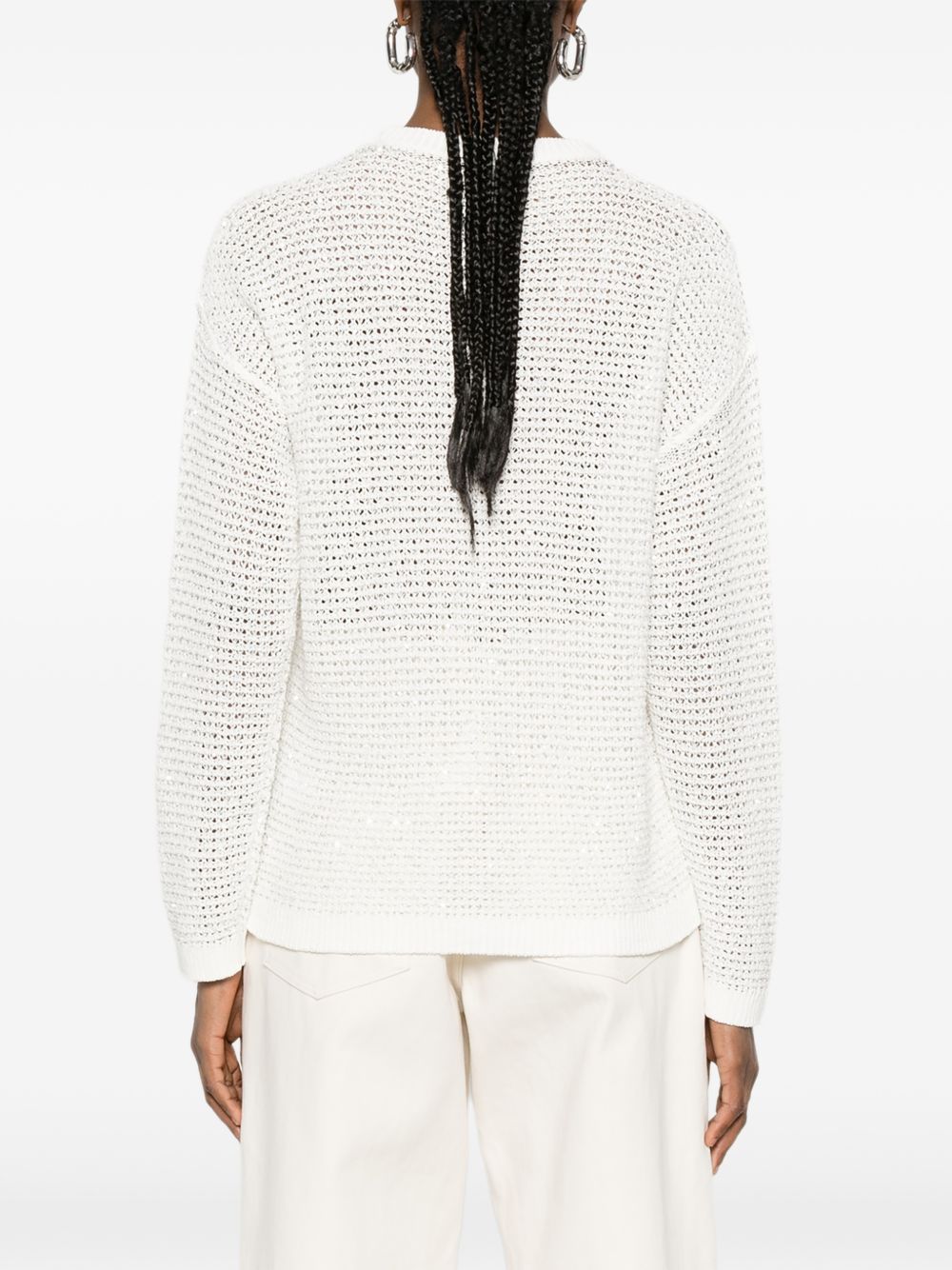 Fabiana Filippi Cotton crewneck sweater