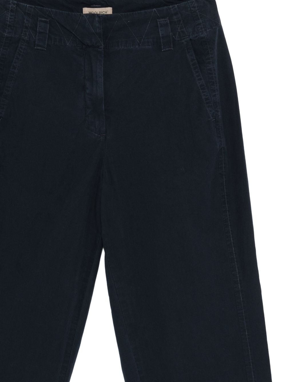 Woolrich Cotton carrot trousers