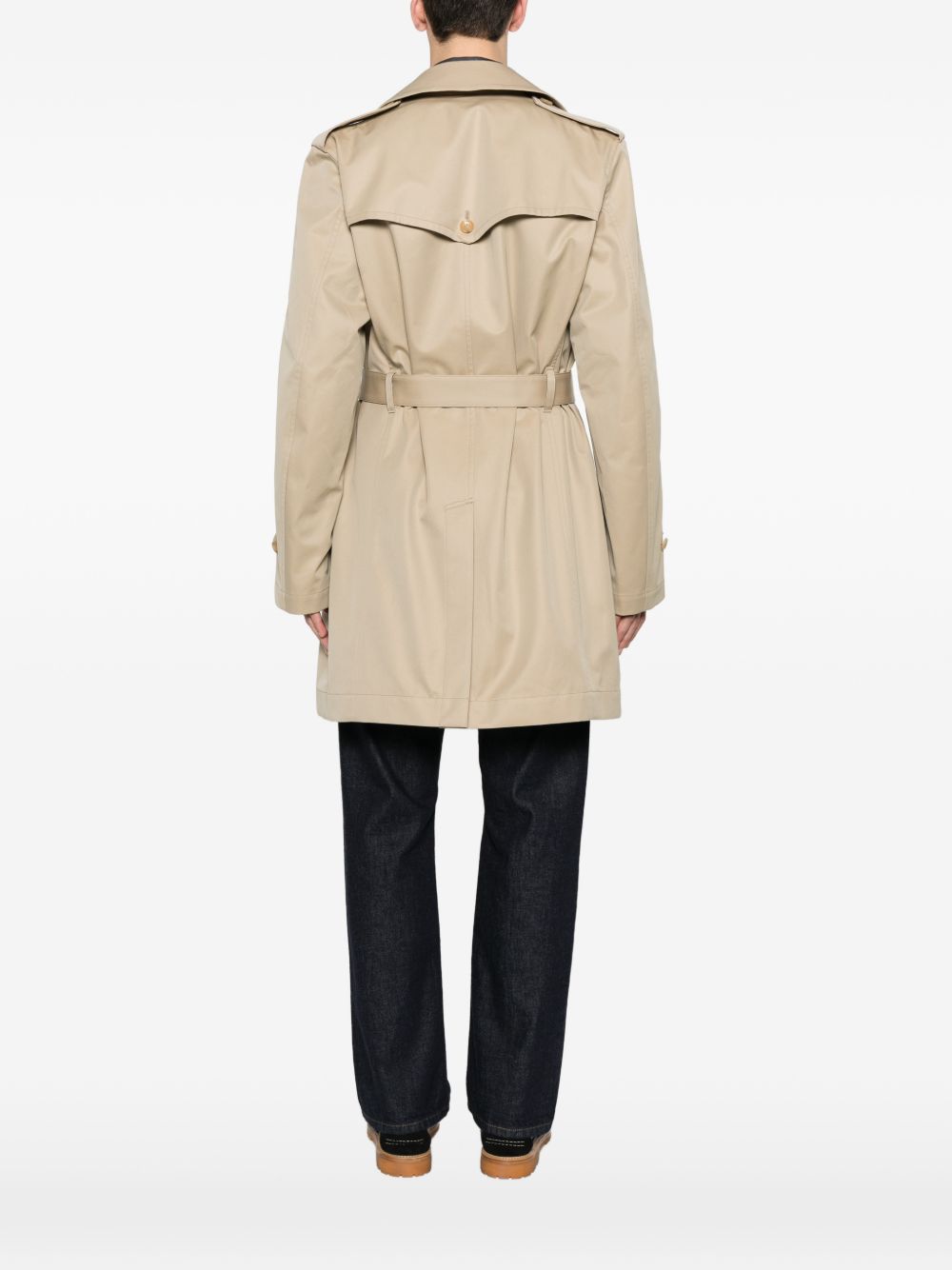 Junya Watanabe Cotton double-breasted coat
