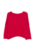 Beyou Cotton boat-neck sweater