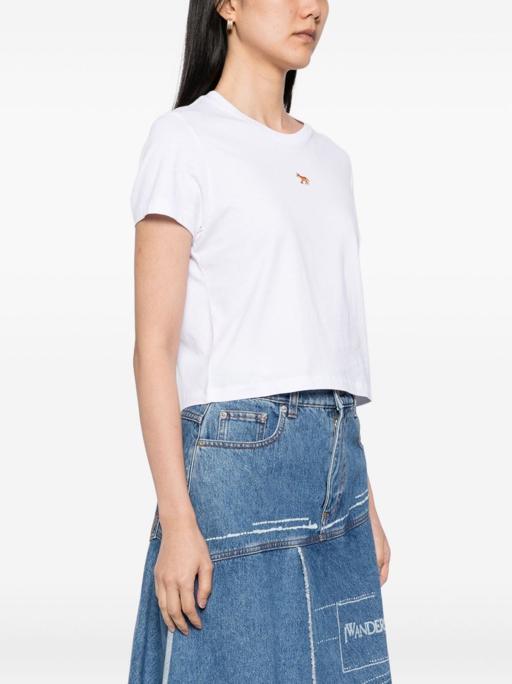 Maison Kitsuné Maison KitsunÃ© Baby Fox cotton t-shirt