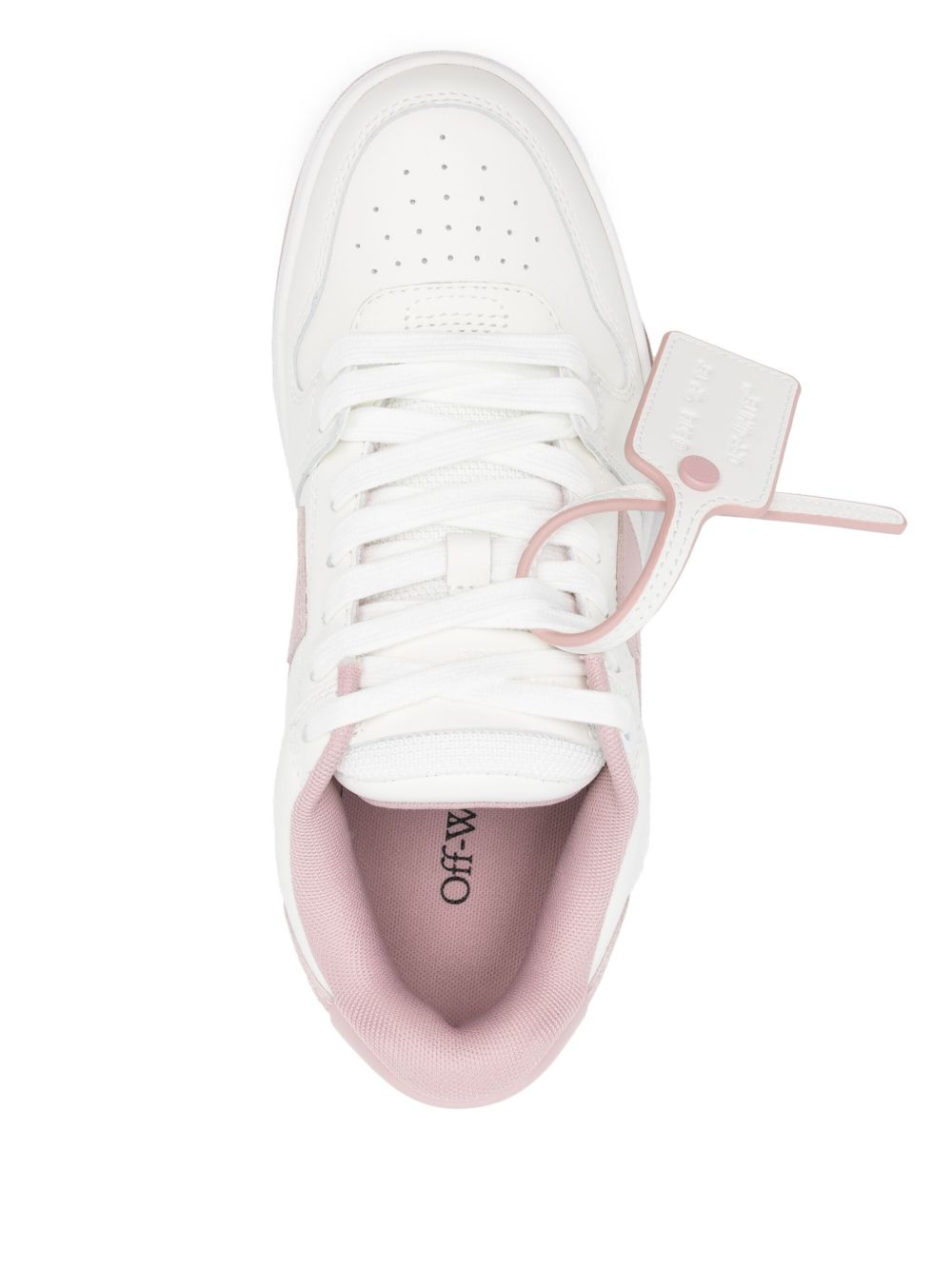 Off White Out Of Office leather sneakers