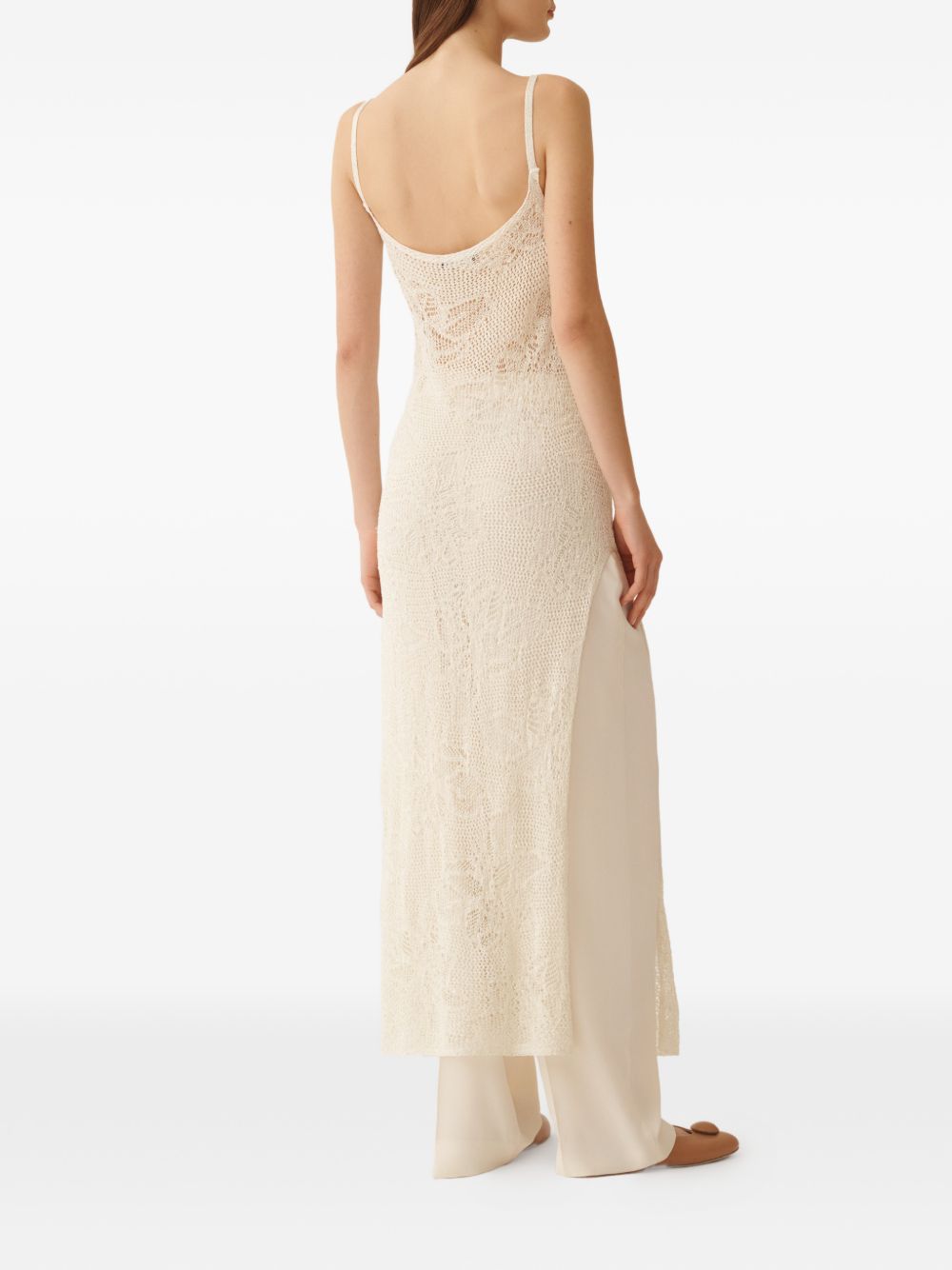 Fabiana Filippi Crochet midi dress
