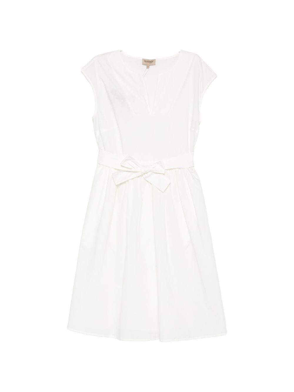 Woolrich V-neck Cotton short dress