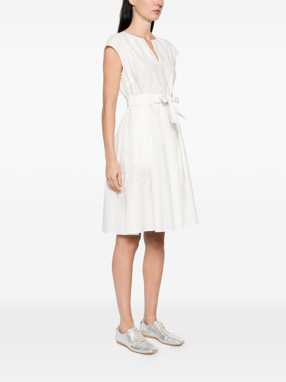 Woolrich V-neck Cotton short dress