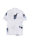 Paul Smith Sunbleached Snaps cotton shirt