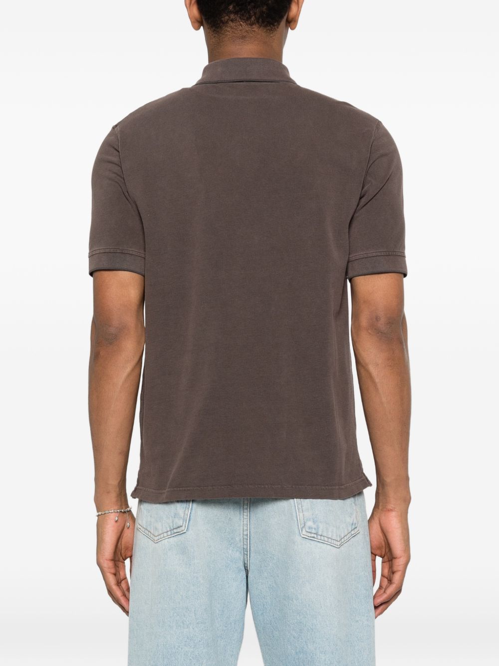 Herno Logo cotton polo shirt