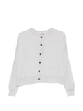 Base Linen and cotton blend cardigan