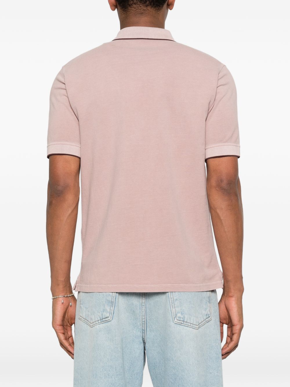 Herno Logo cotton polo shirt