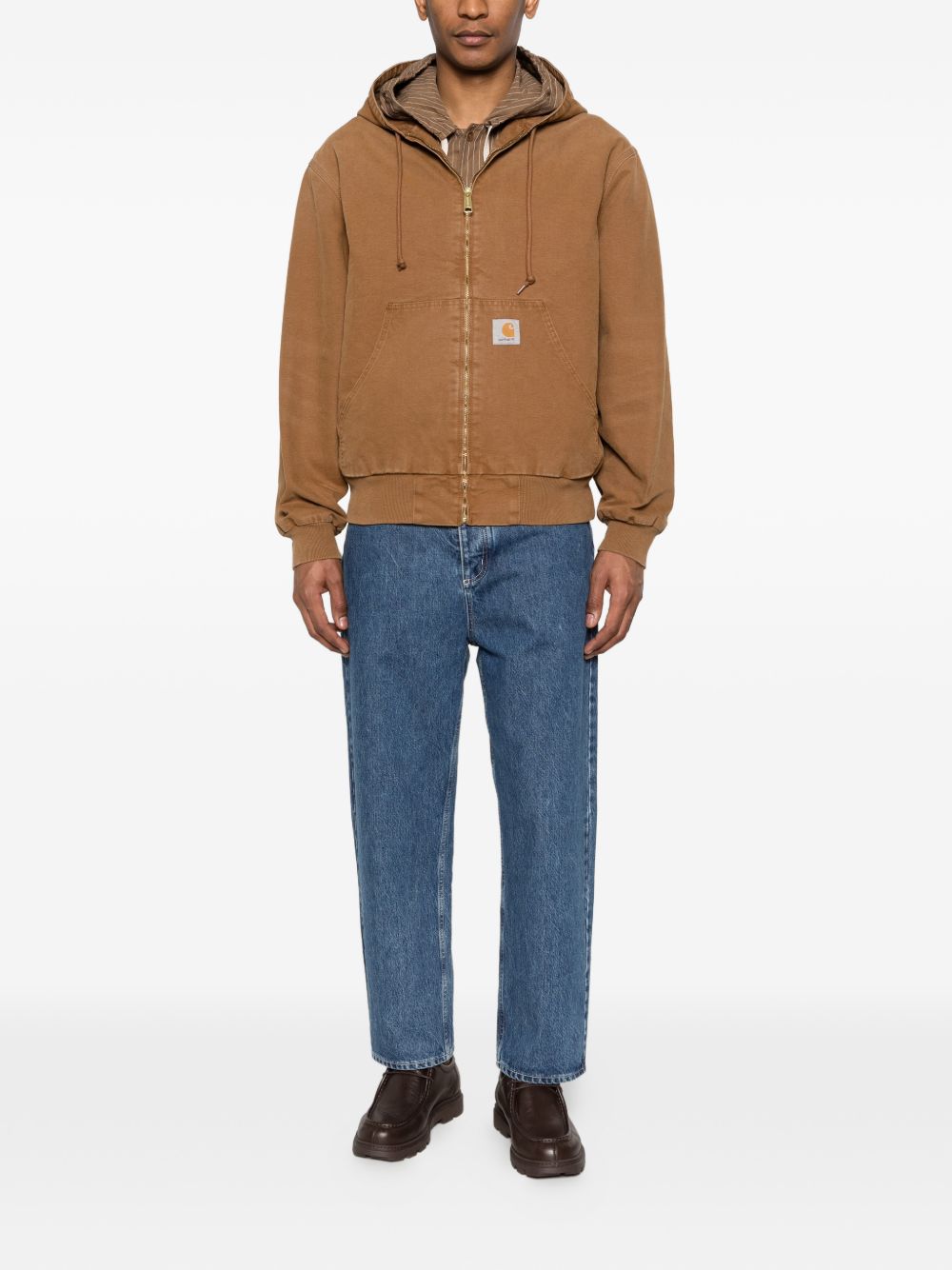 Carhartt Wip Main Carhartt WIP Silk & Nylon Cotton hooded jacket