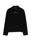 Emporio Armani Single-breasted blazer jacket