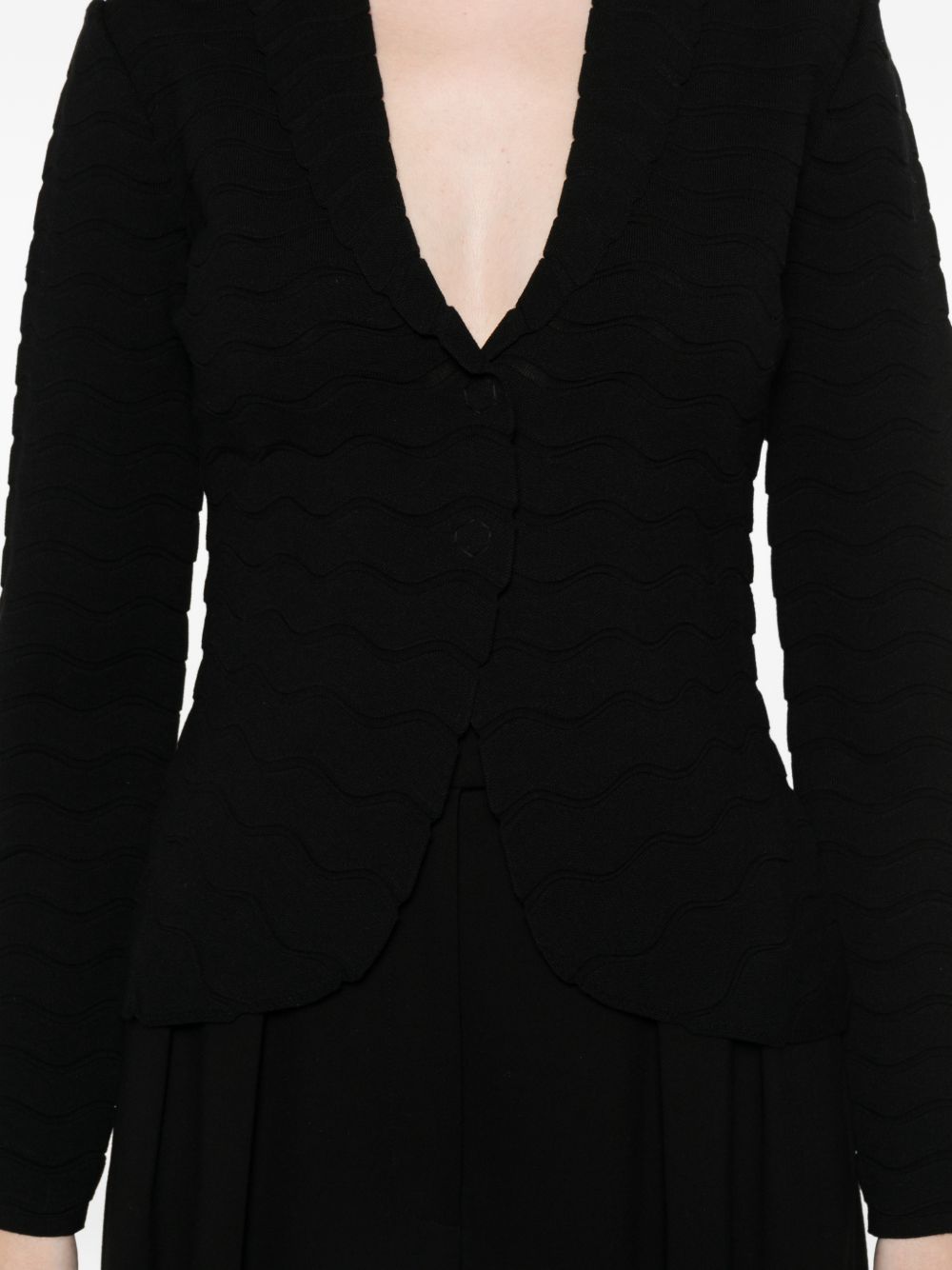 Emporio Armani Single-breasted blazer jacket