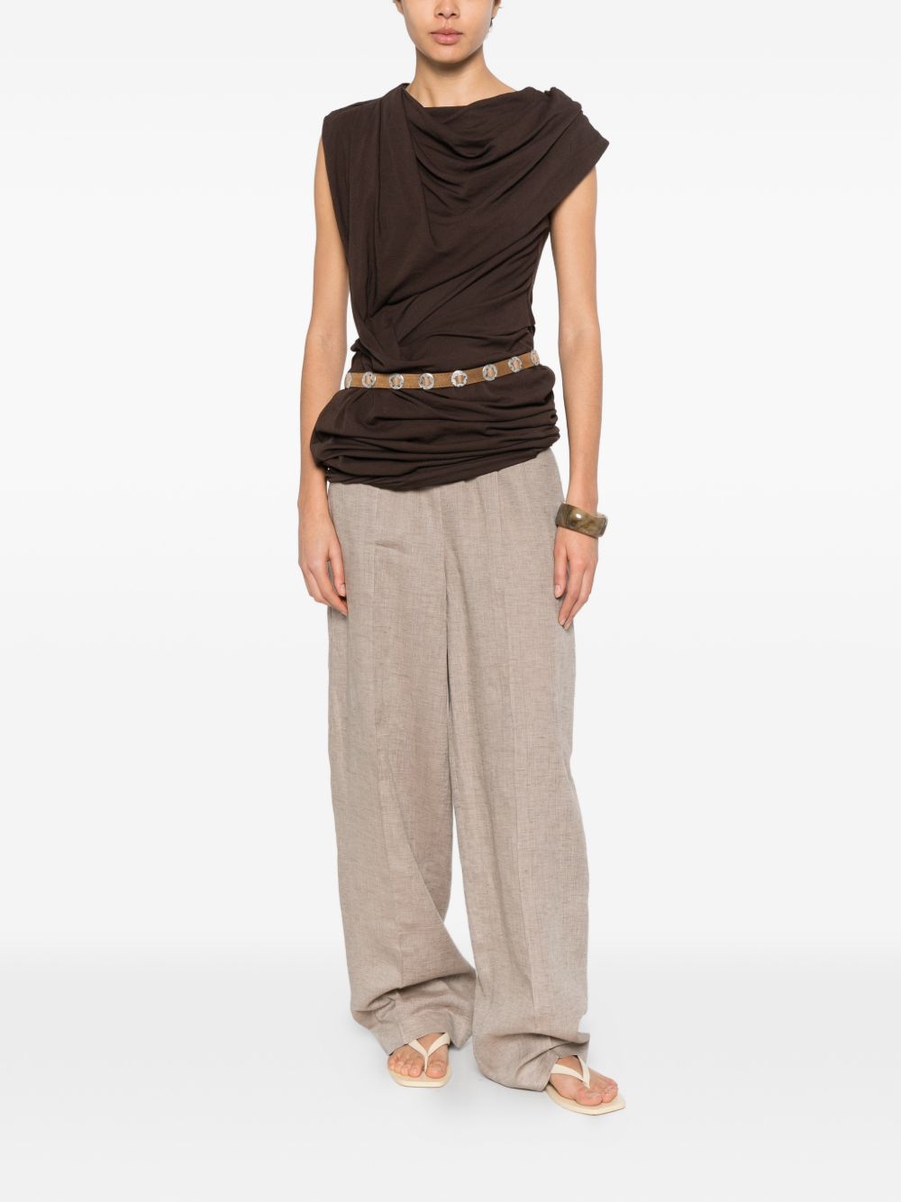 Fabiana Filippi Linen trousers