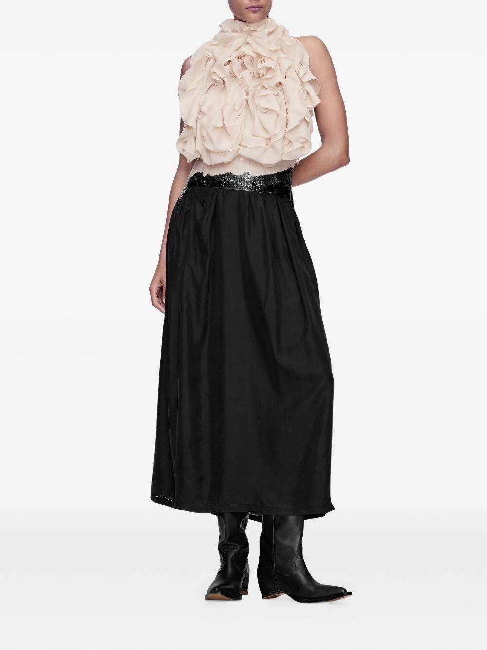 Maison Margiela Leather western boots