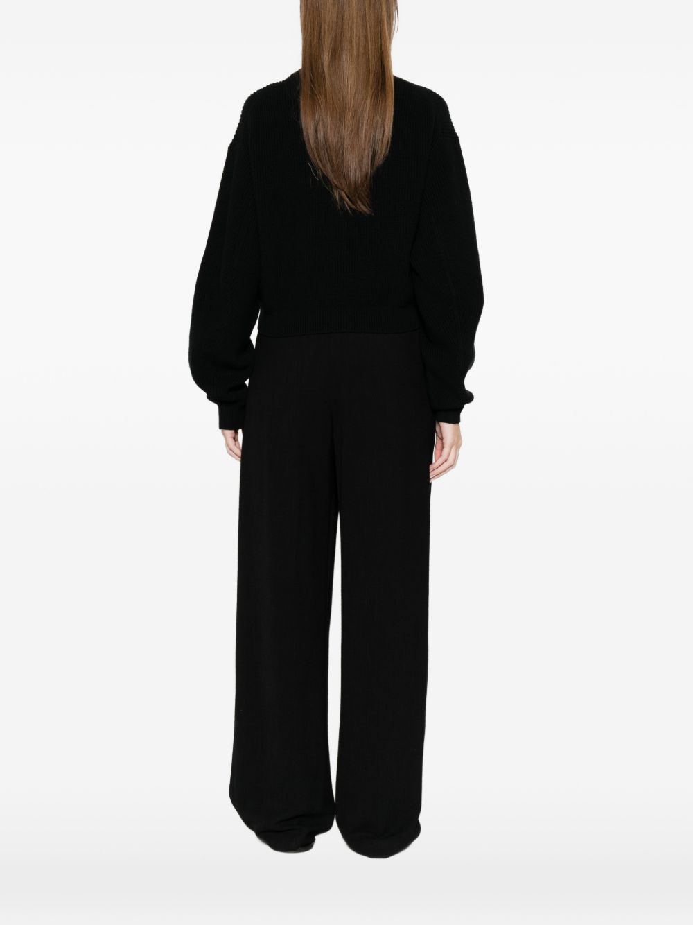 Ct Plage Cotton crewneck cardigan