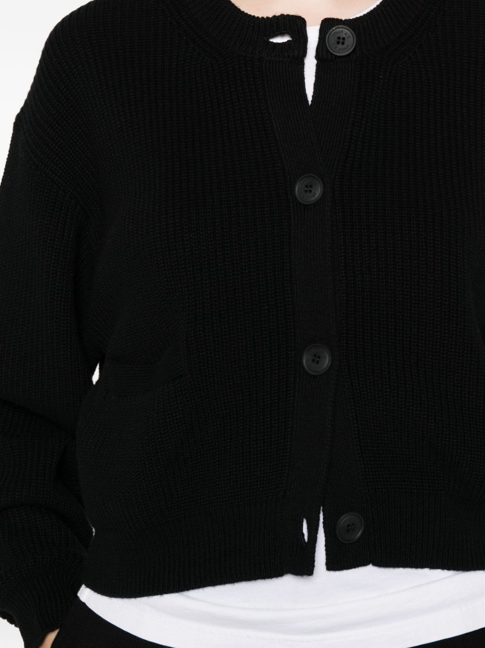 Ct Plage Cotton crewneck cardigan