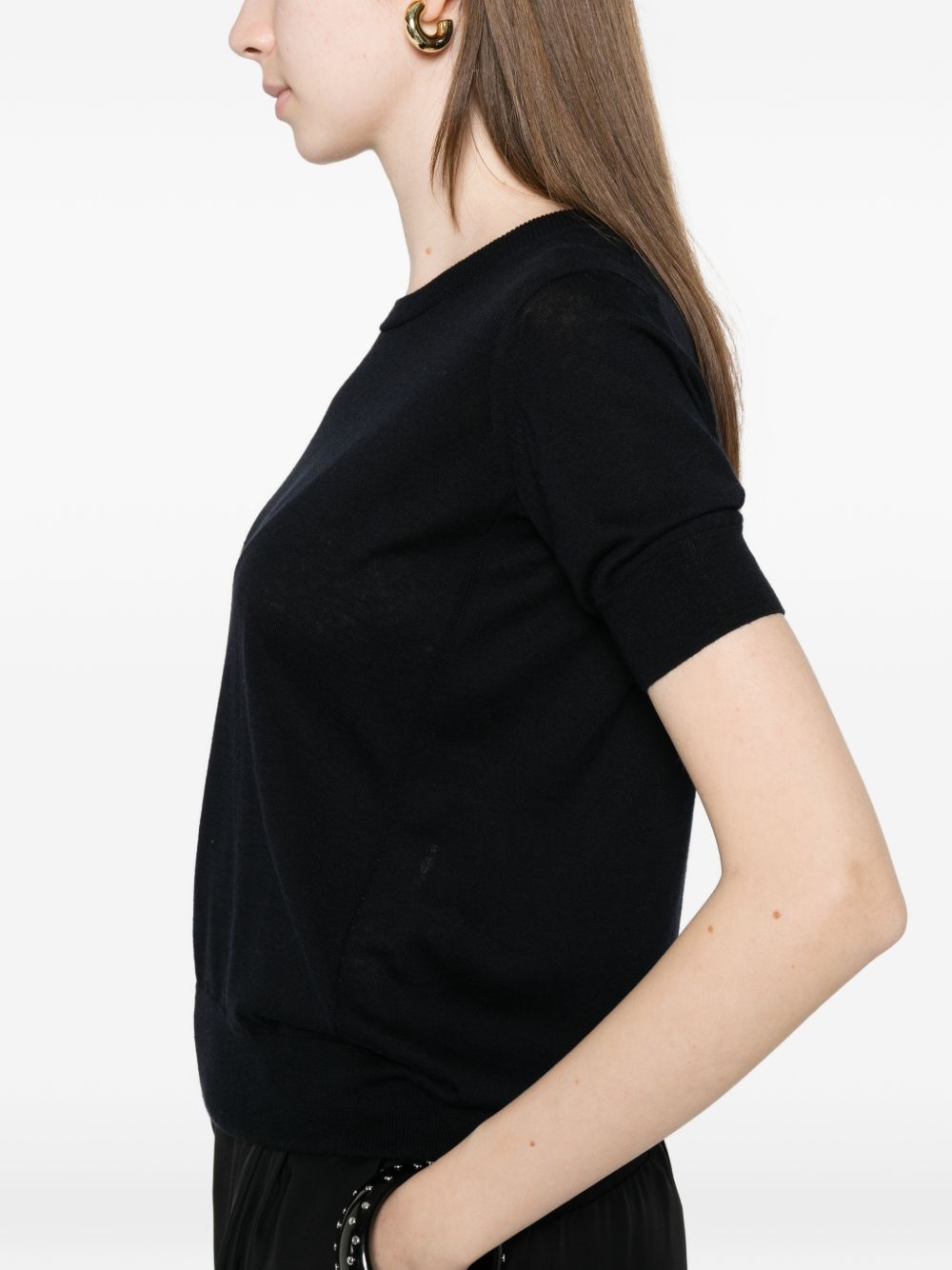 Ct Plage Cotton and silk crewneck sweater