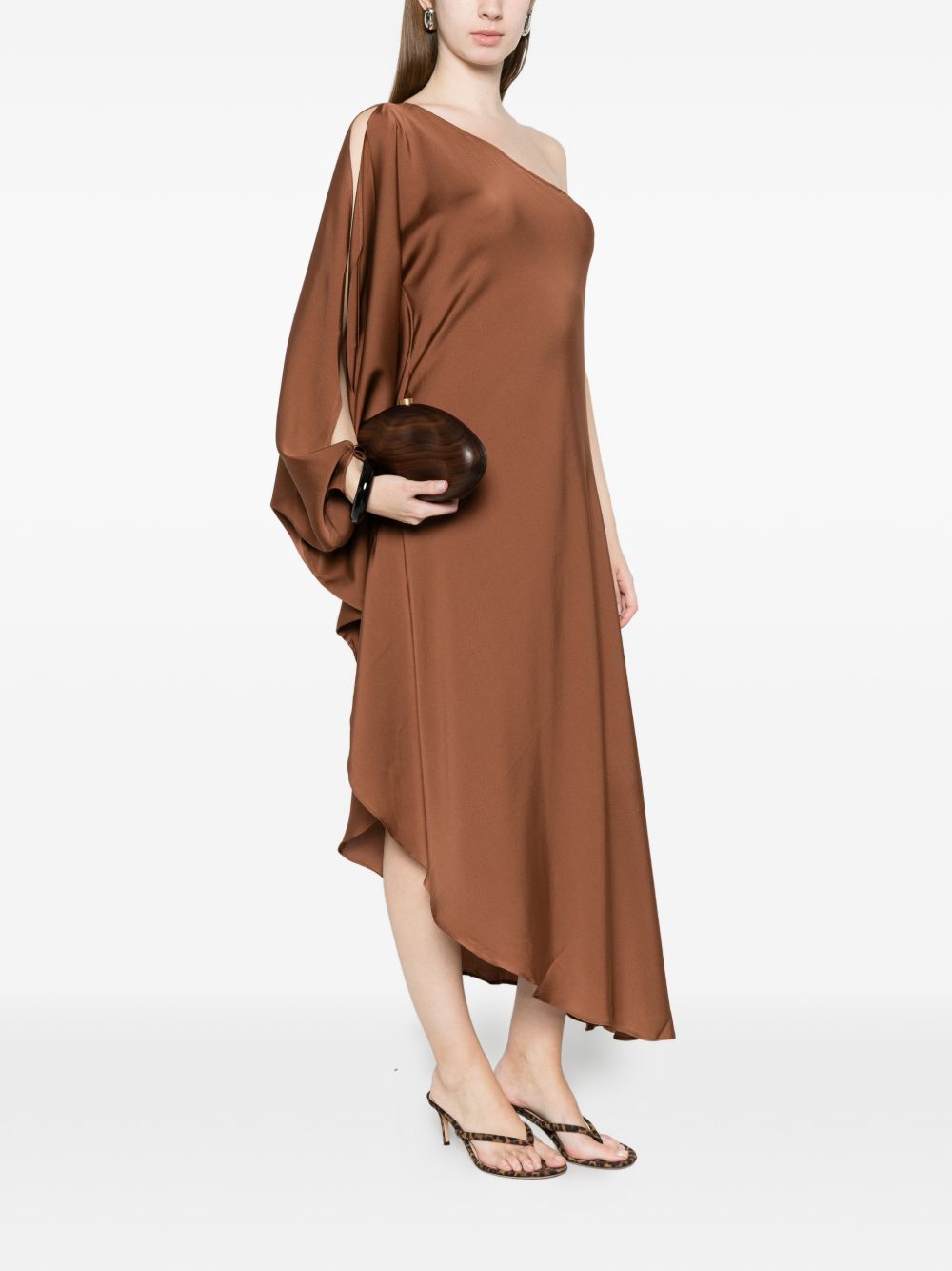 Silk95Five Ritz silk asymmetric dress