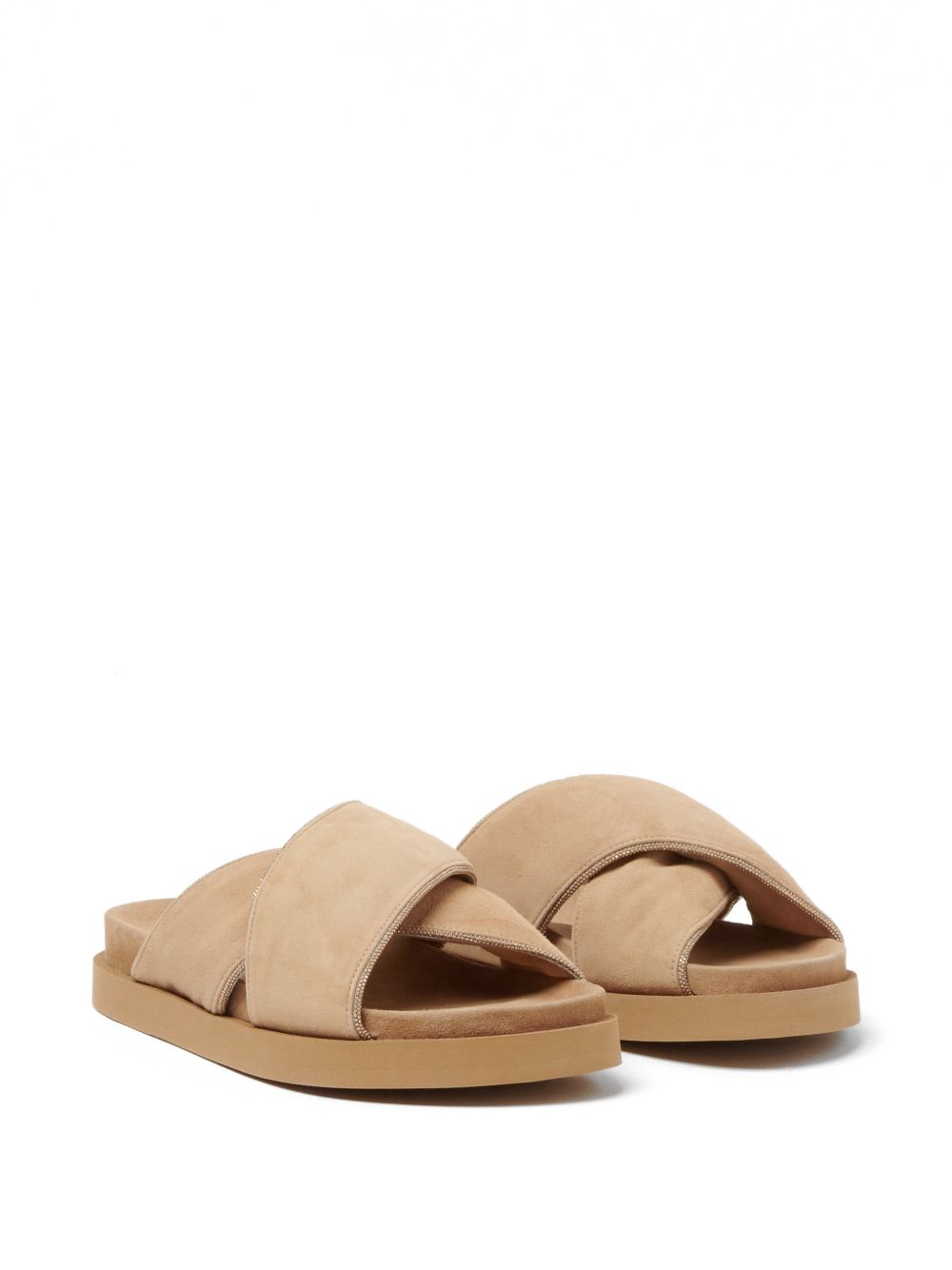 Fabiana Filippi Suede leather platform sandals