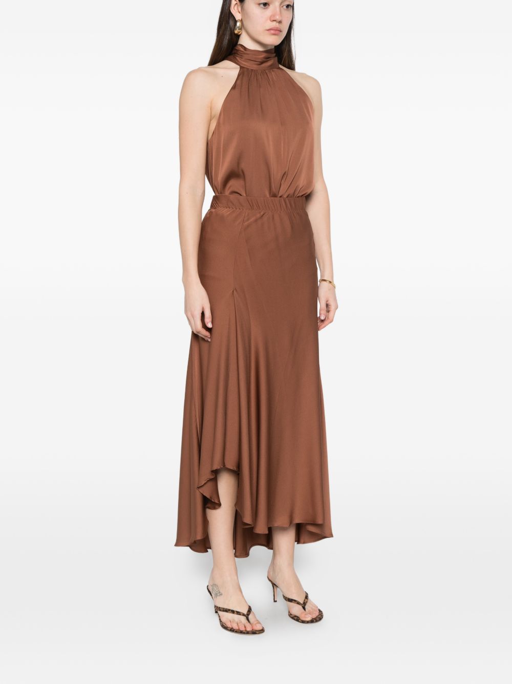Silk95Five Sirene silk skirt