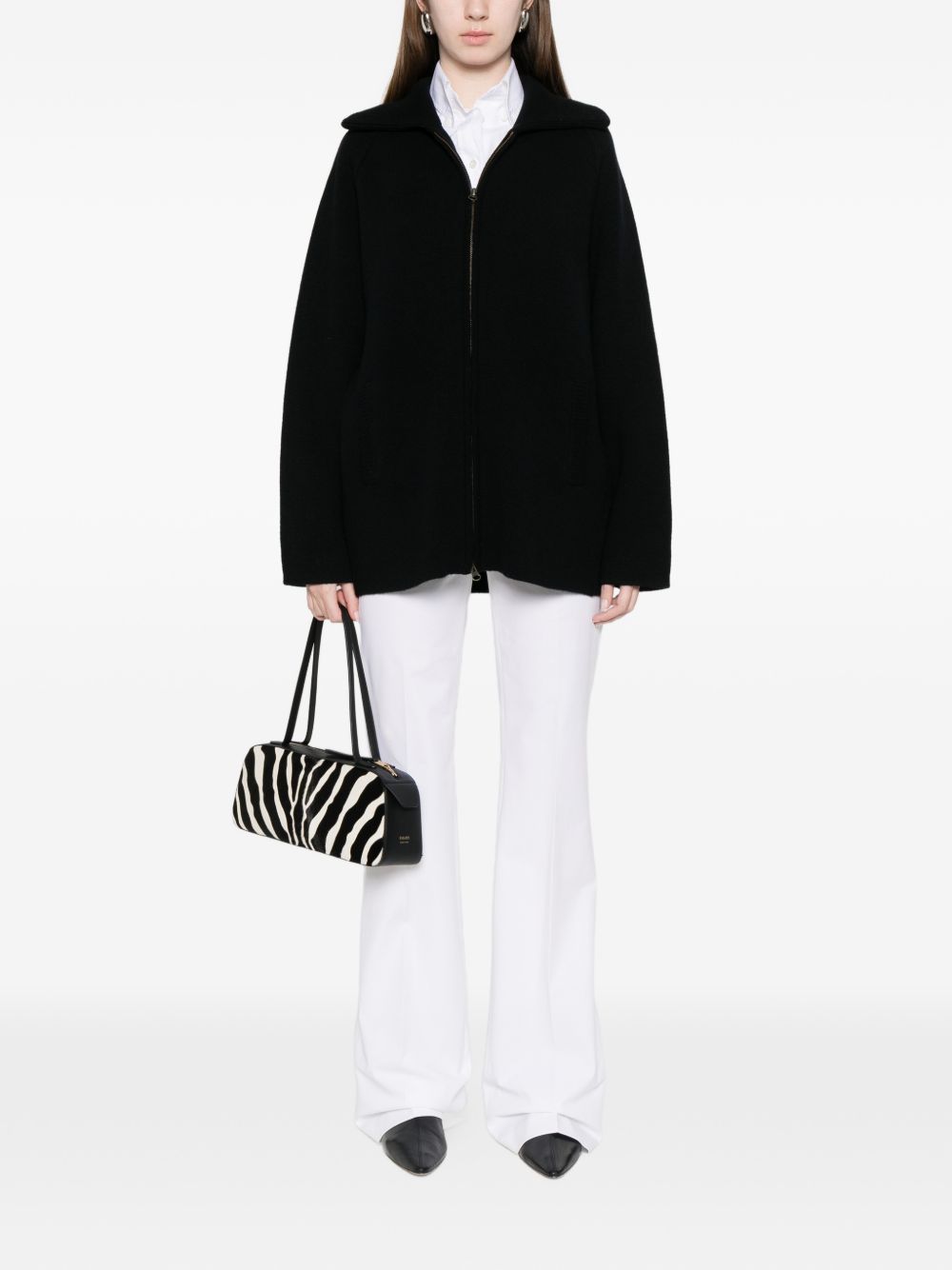 Via Masini 80 Cotton wide-leg trousers