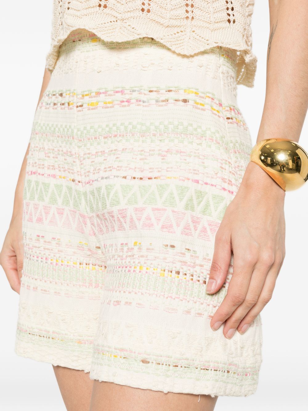 Bye Cotton blend shorts