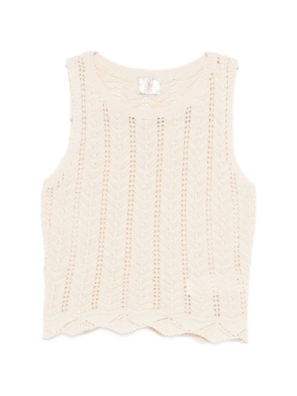 Bye Knitted cotton top