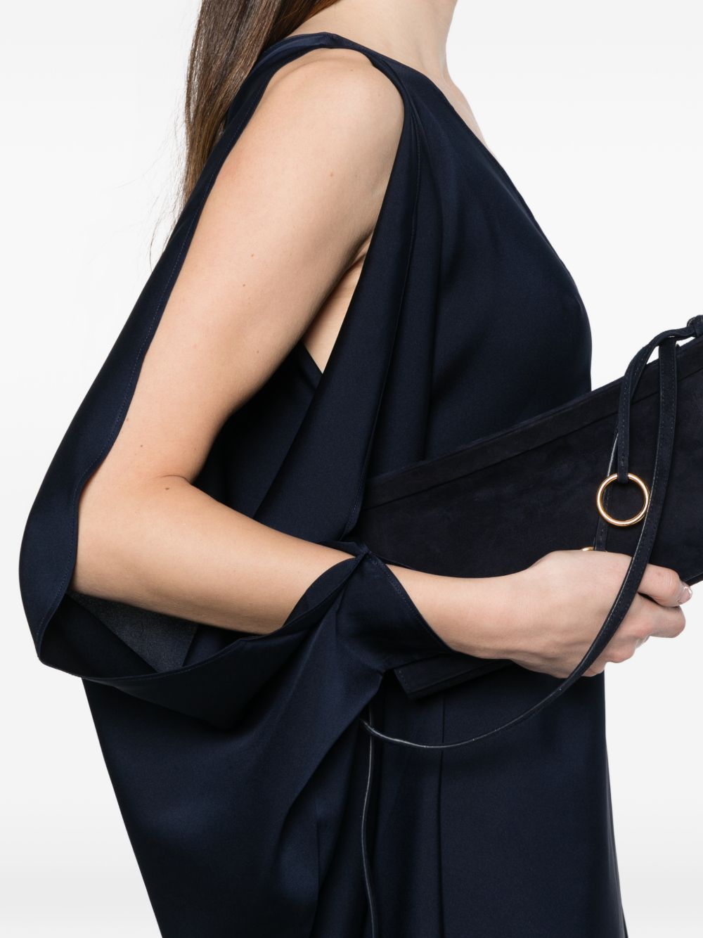 Silk95Five Ritz silk asymmetric dress