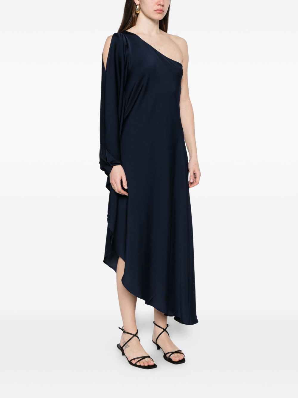 Silk95Five Ritz silk asymmetric dress
