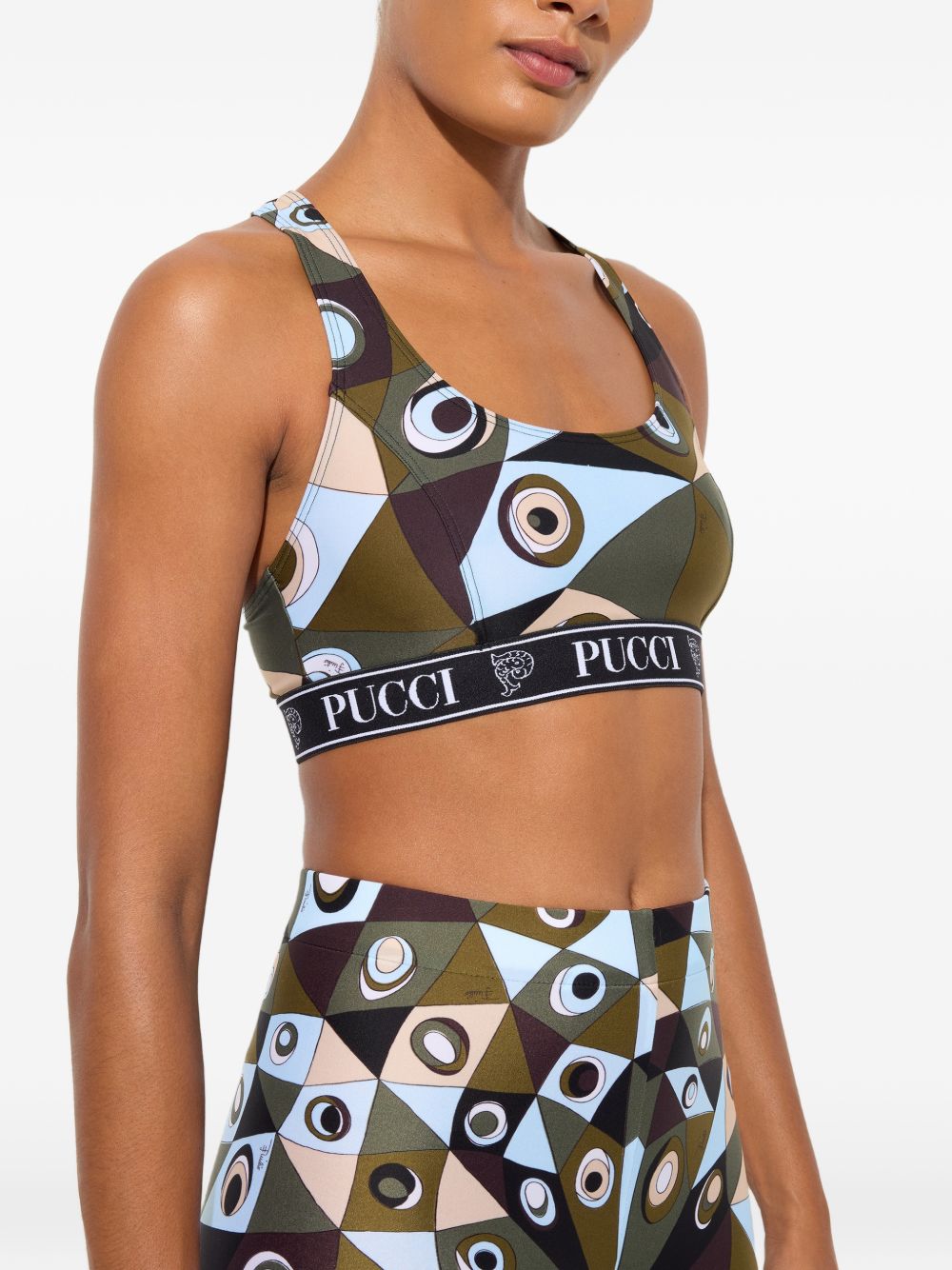 Pucci Printed bralette