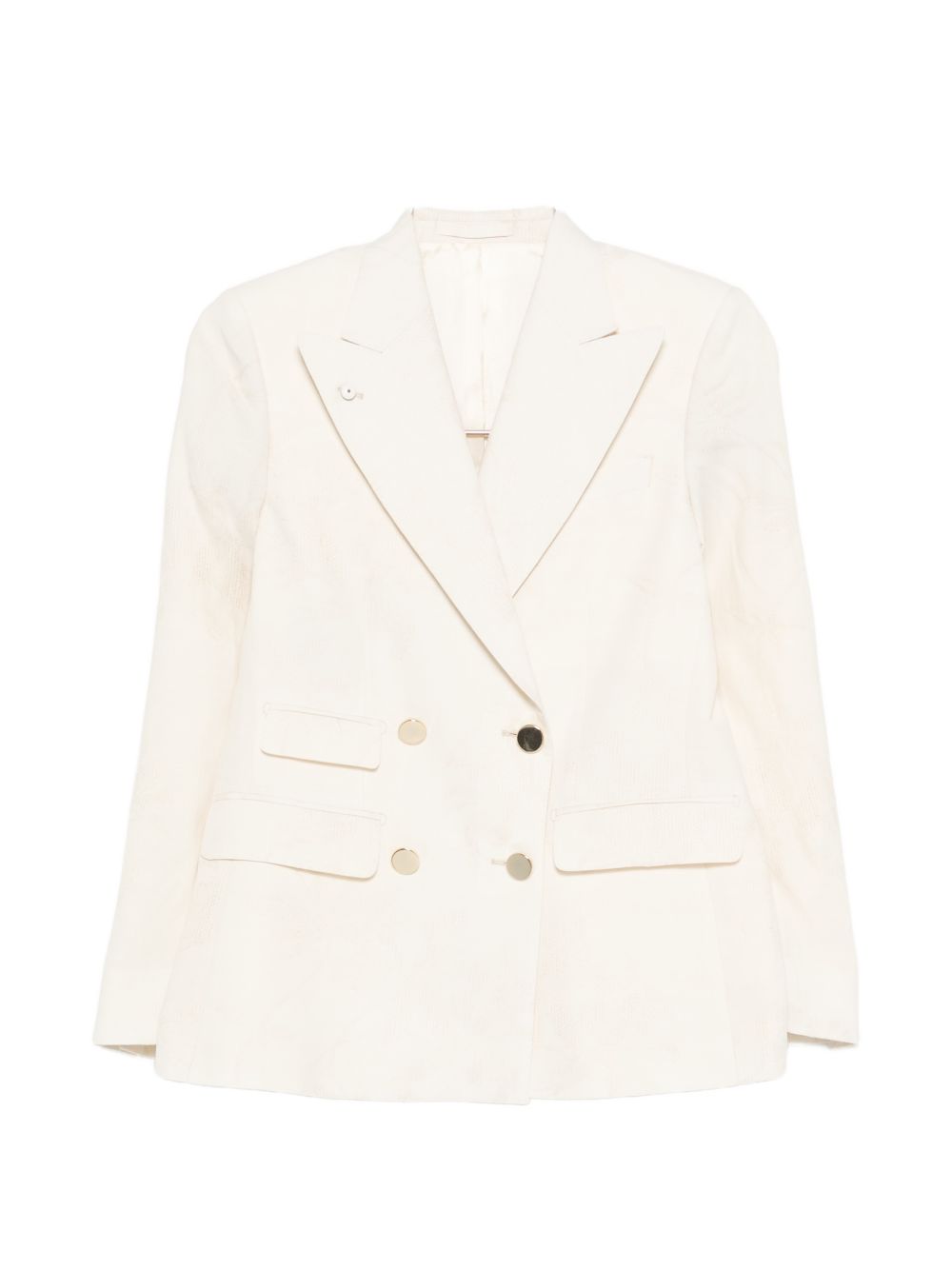 L.B.M. 1911 Linen blend double-breasted jacket