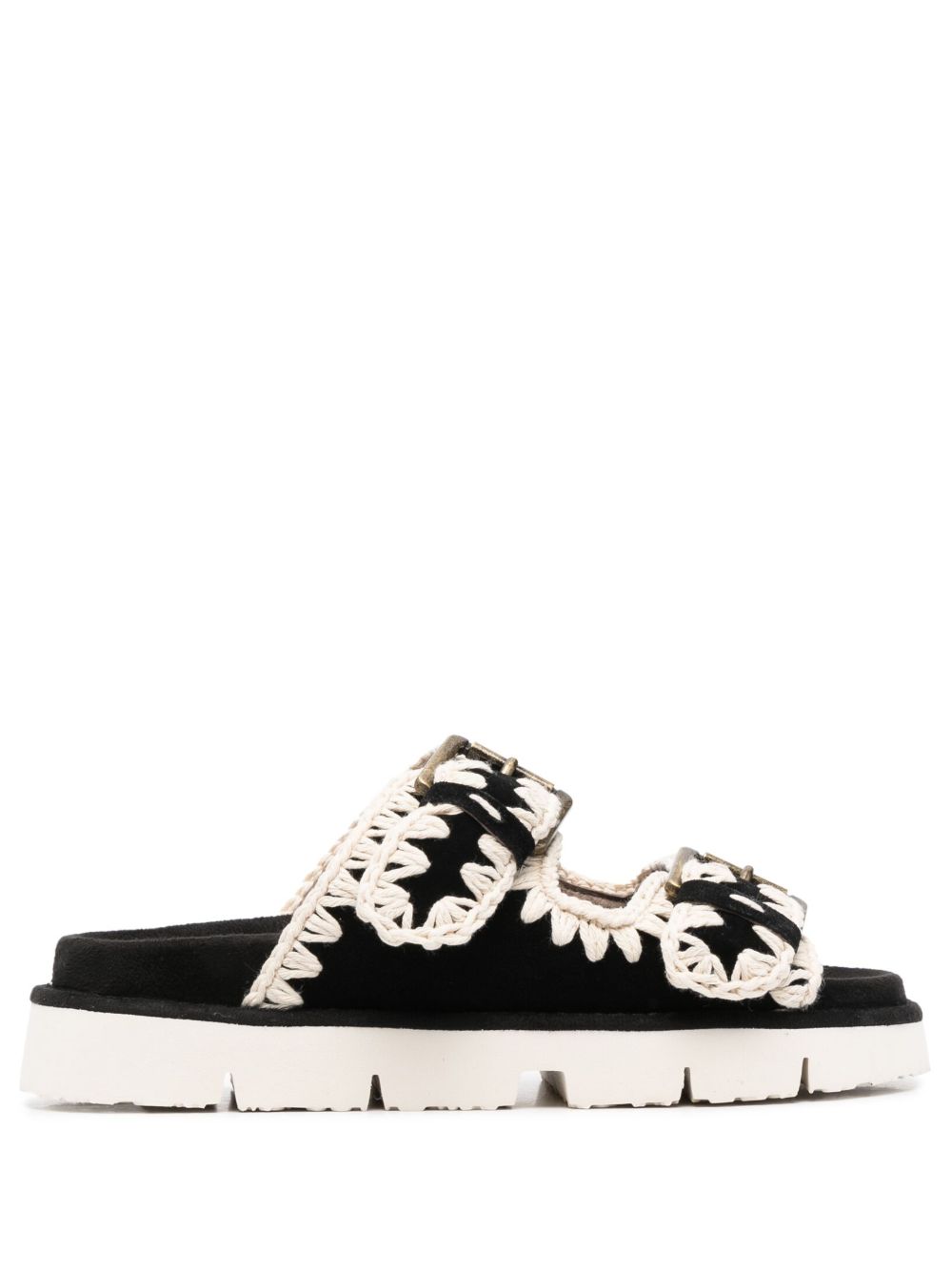 Mou Bio 2 buckles sandals