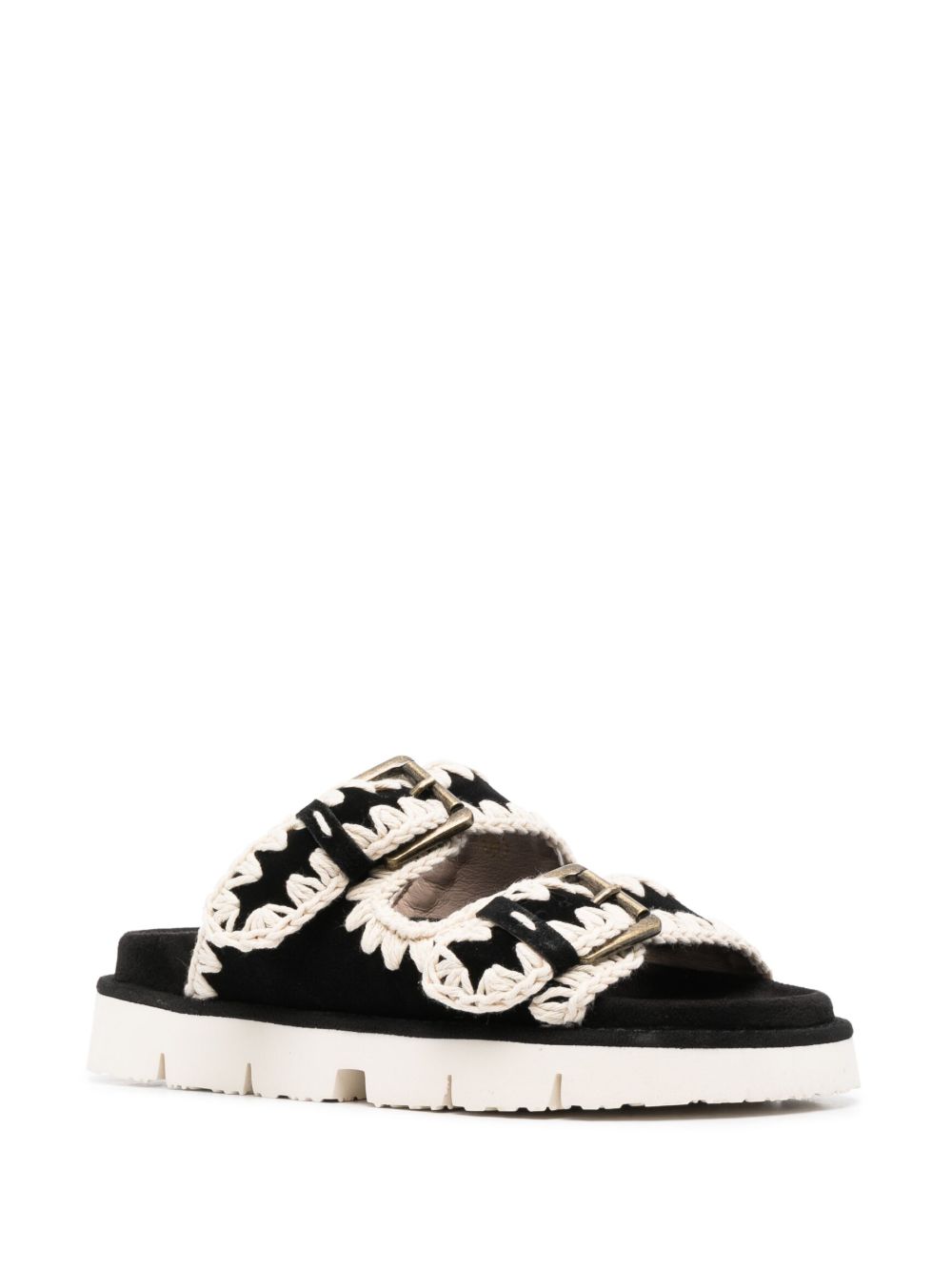 Mou Bio 2 buckles sandals