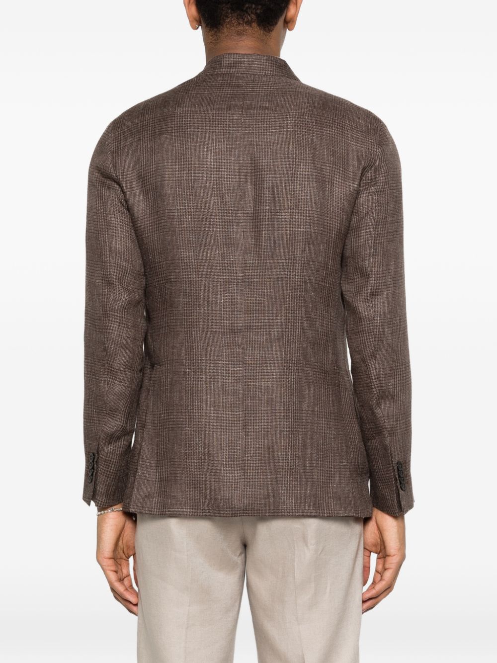 Boglioli Linen double-breasted jacket