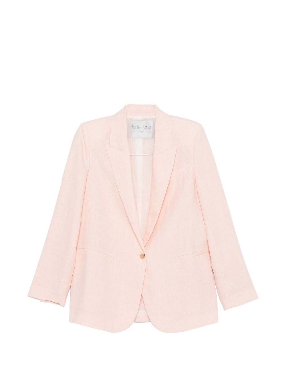 Forte Forte Linen single-breasted jacket