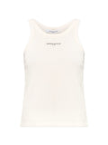 Maison Kitsuné Maison KitsunÃ© Logo cotton tank top