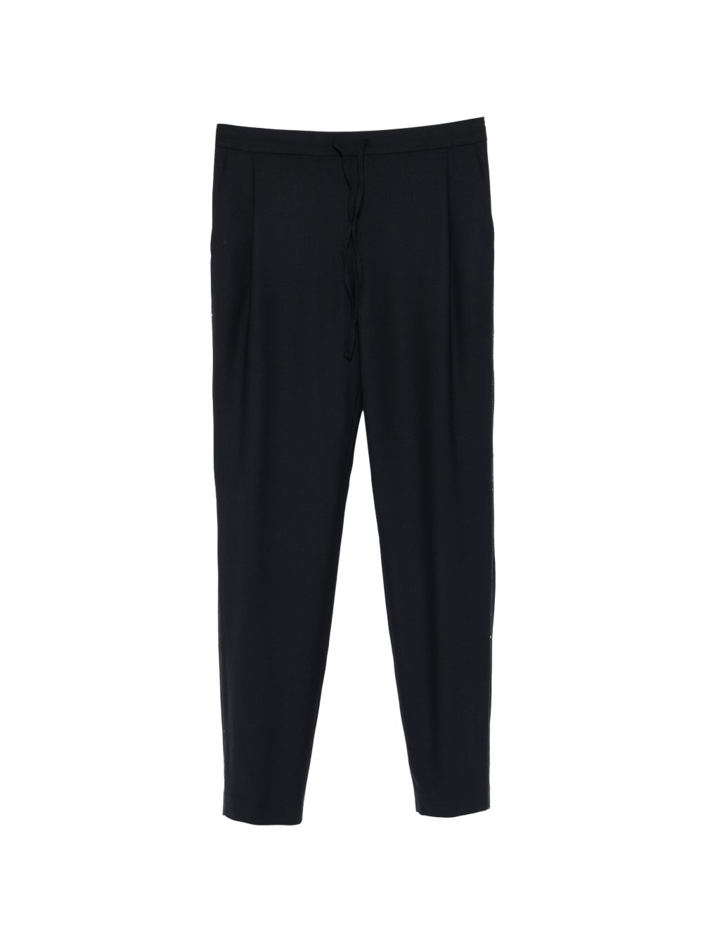 Fabiana Filippi Wool drawstring trousers