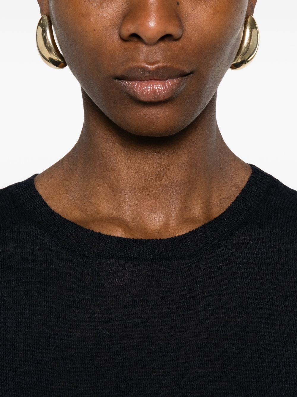 Base Linen and cotton blend sweater