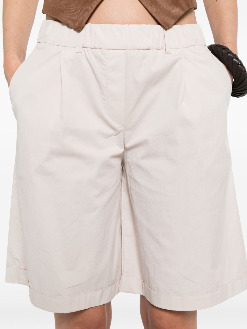 Via Masini 80 Cotton bermuda shorts