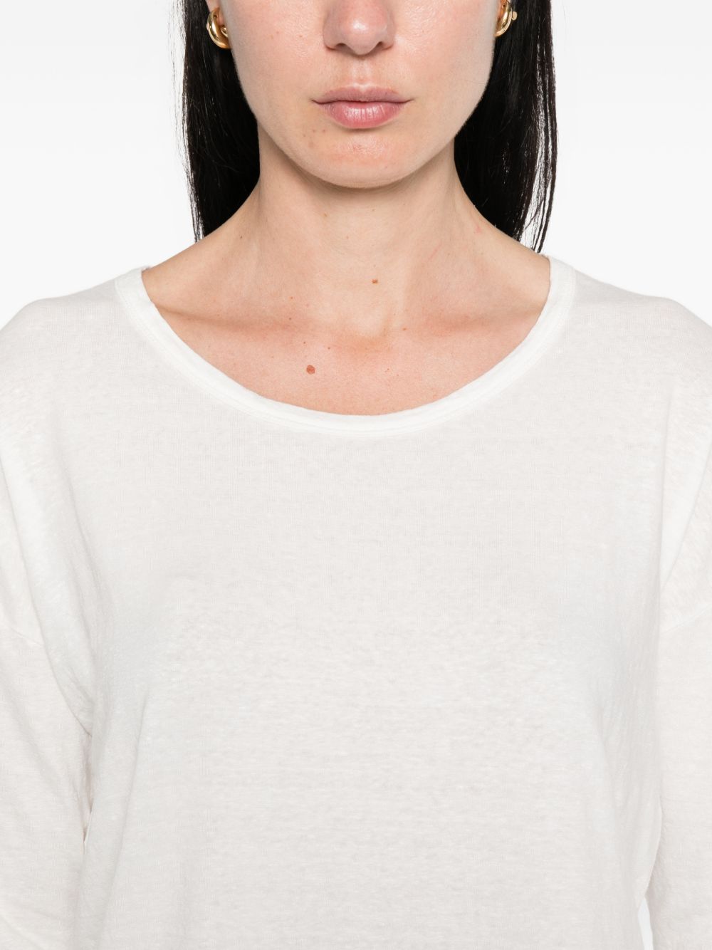 Base Linen crewneck sweater