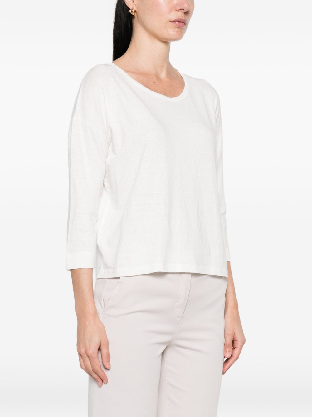 Base Linen crewneck sweater