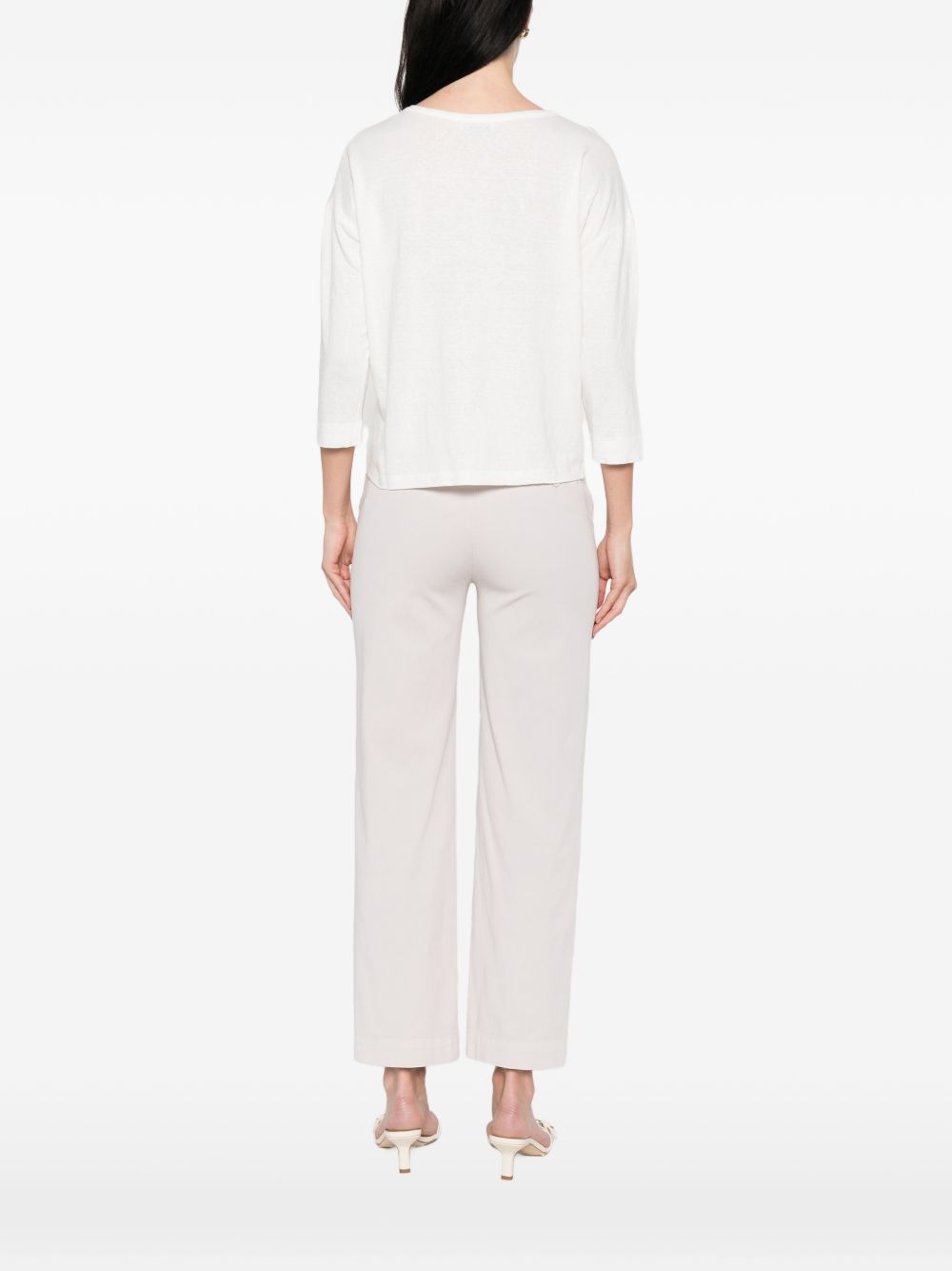 Base Linen crewneck sweater
