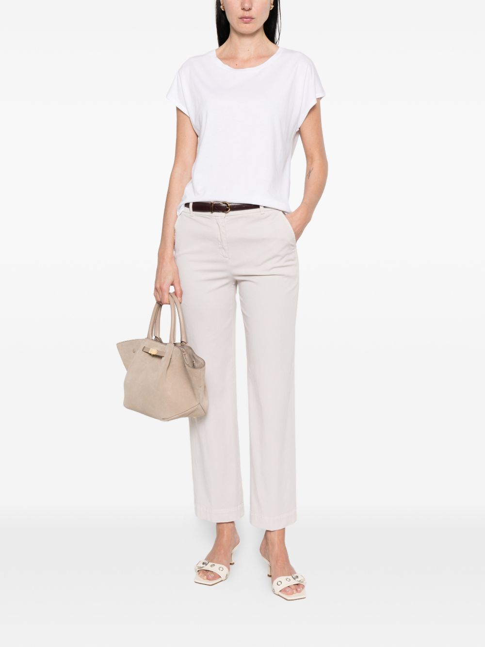 Base Cotton blend t-shirt