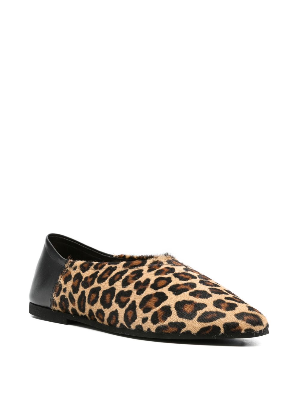 Babu' Milano Leopard ballet flats