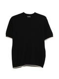 Emporio Armani Cotton knitted t-shirt