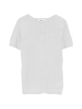 Base Linen and cotton blend t-shirt