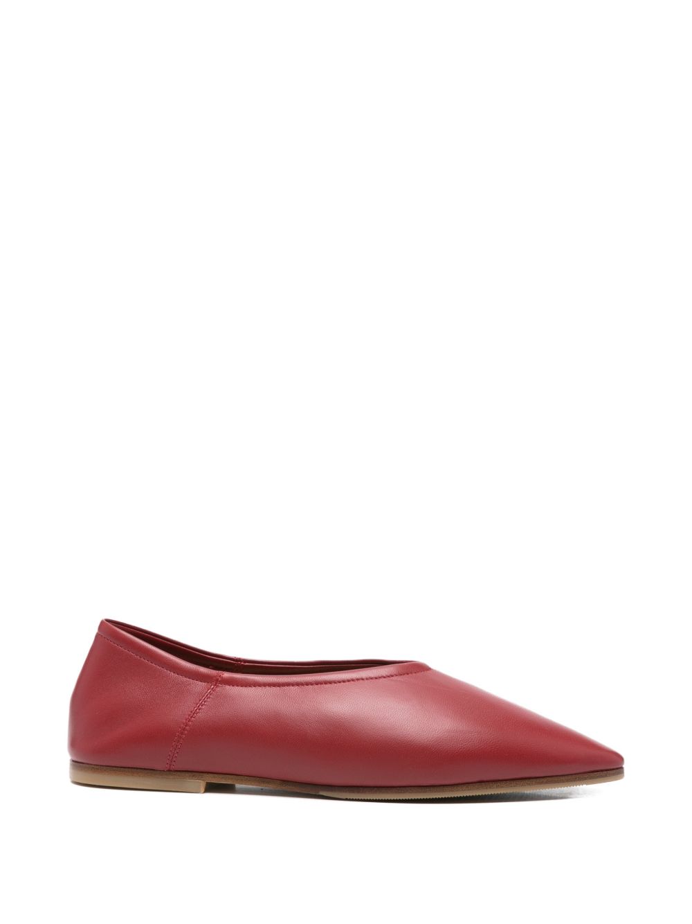 Babu' Milano Leather ballet flats