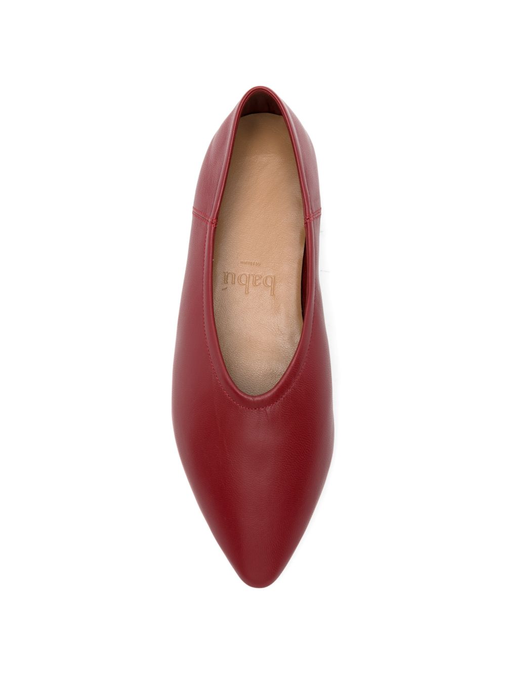 Babu' Milano Leather ballet flats