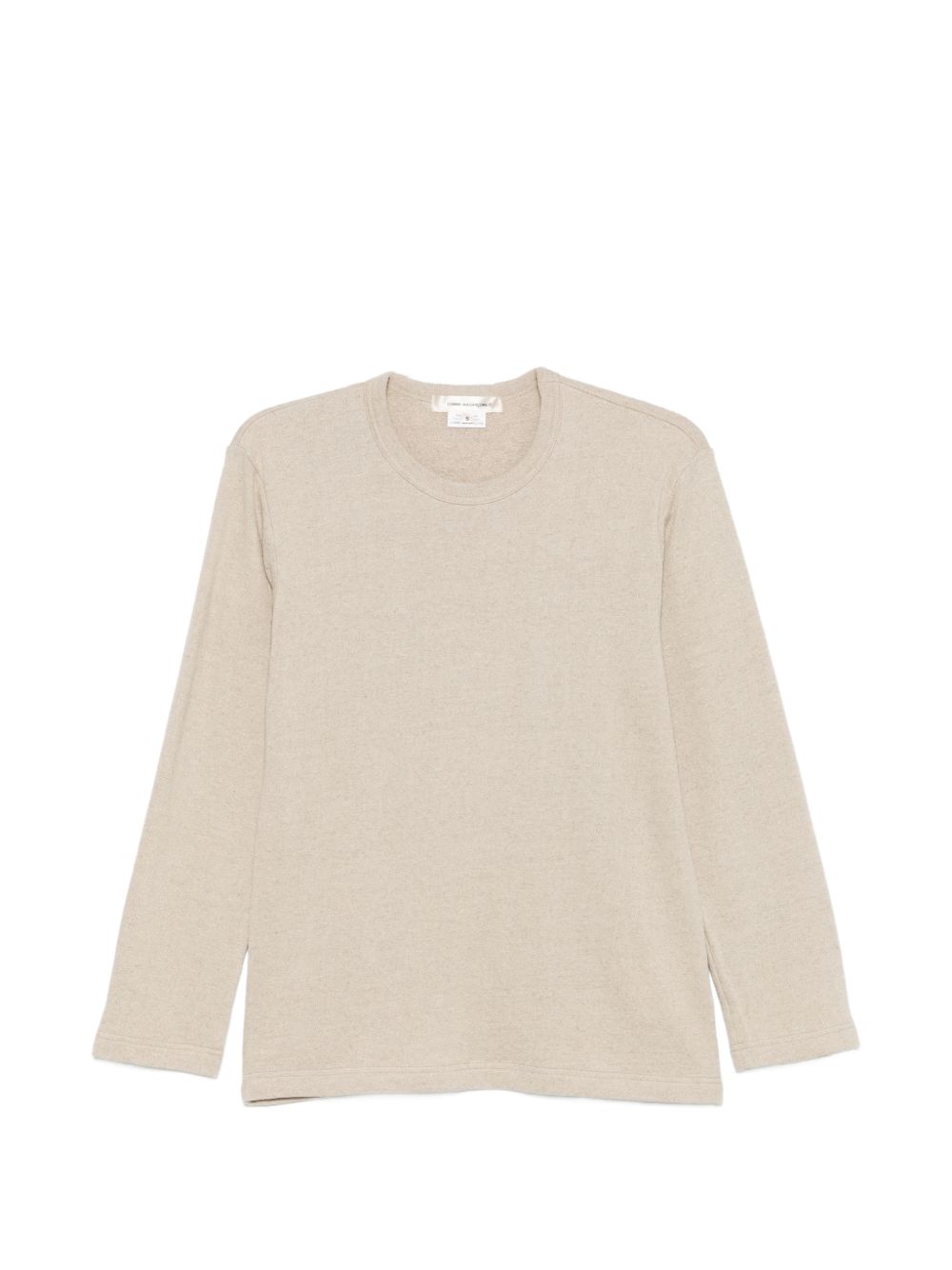 Comme Des Garcons Comme Des GarÃ§ons Linen and cotton blend t-shirt