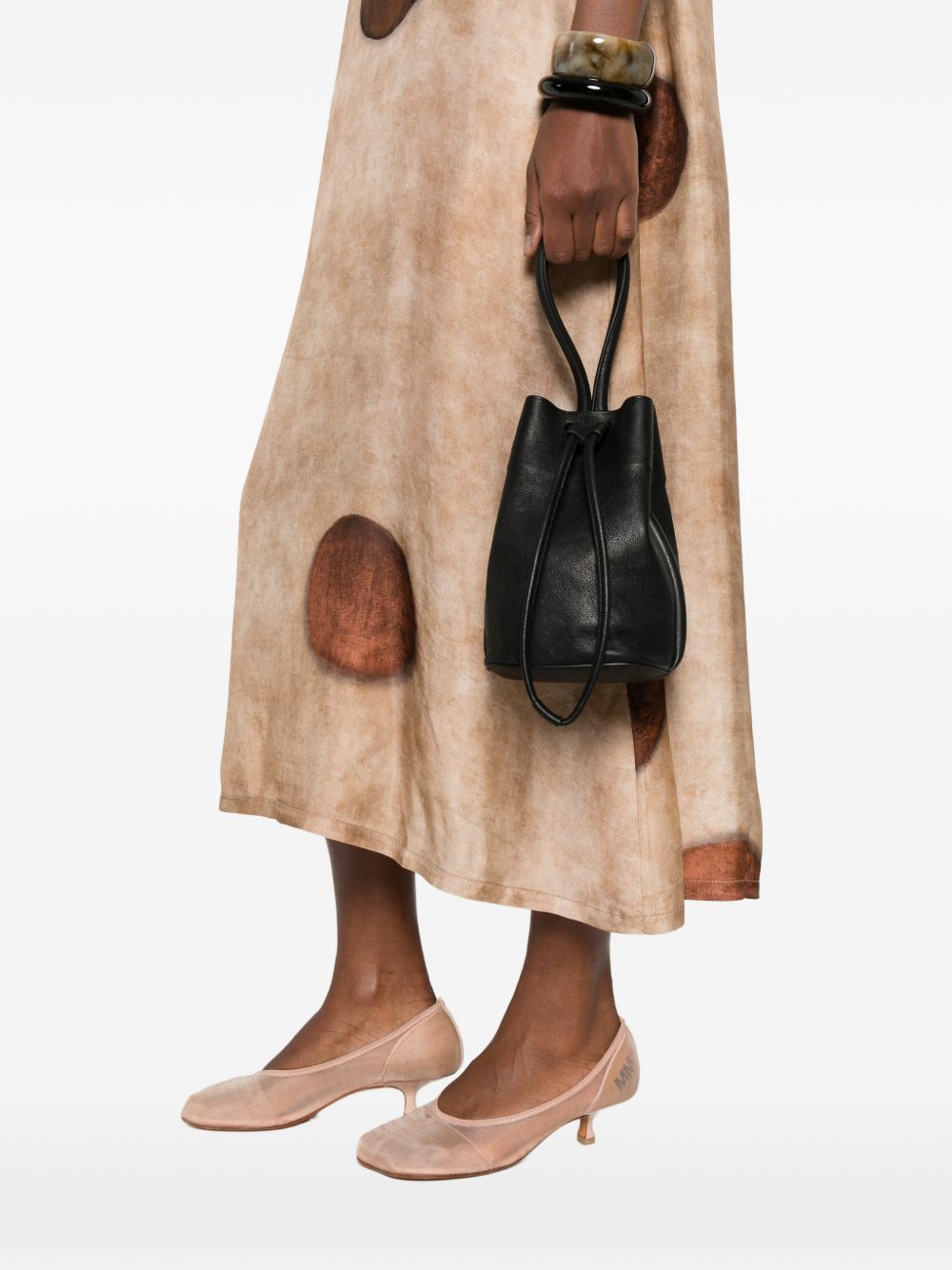Uma Wang Small leather sac bag